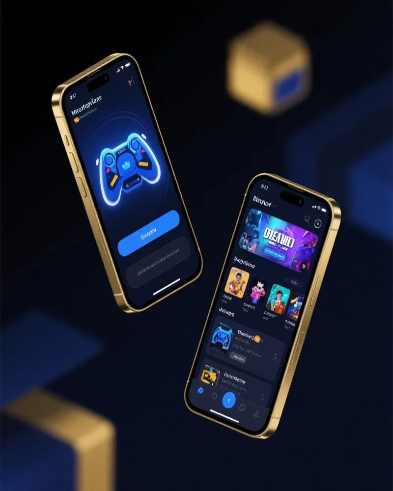 蓝狮在线 App 界面展示